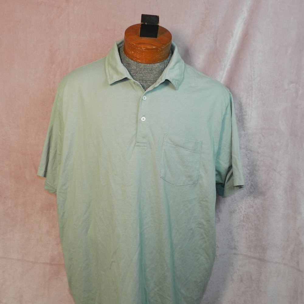 NWT Mens Green George Collard Shirt Size XXL